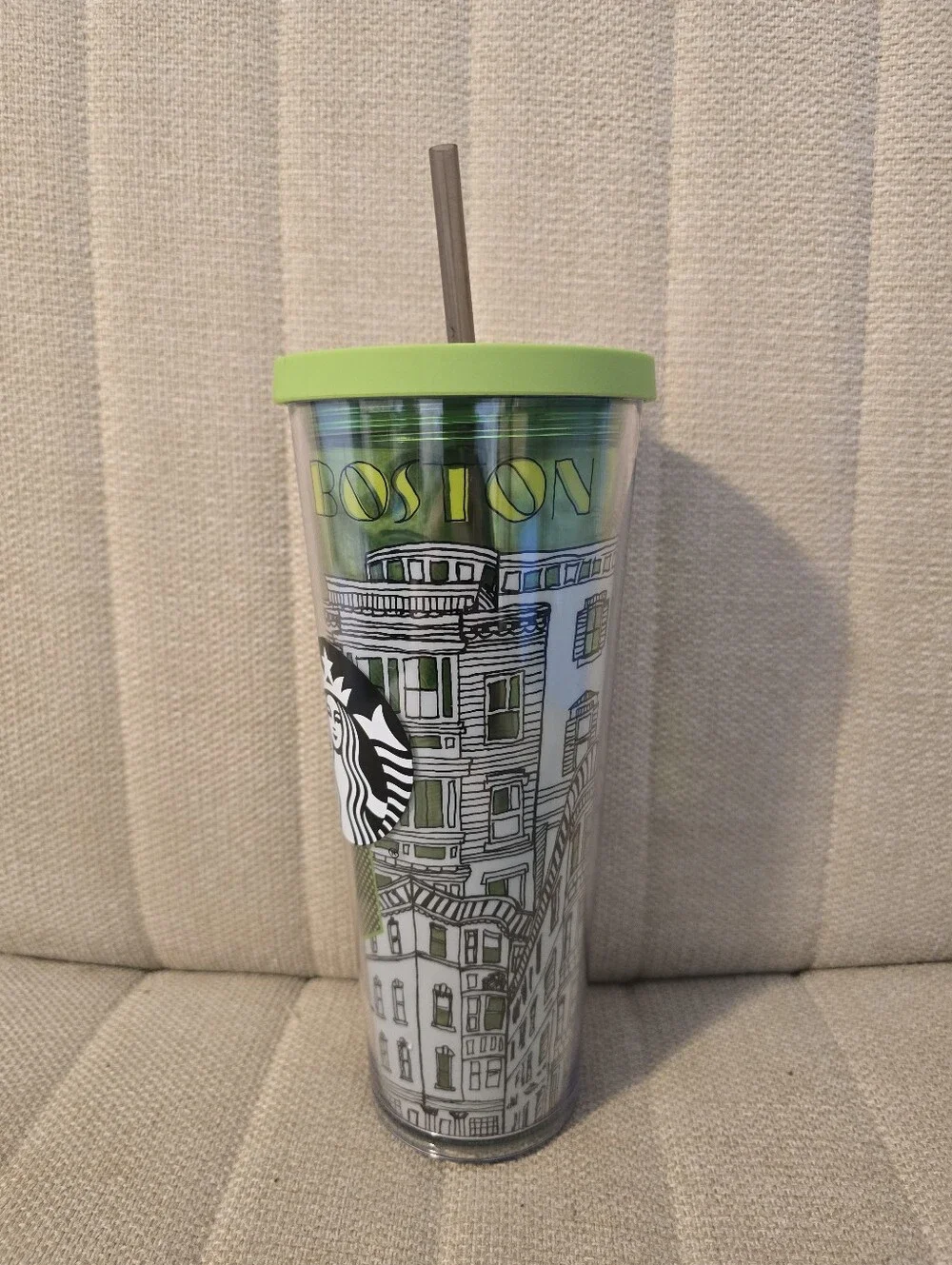 Rare 2014 Starbucks Boston City venti Tumbler Cup